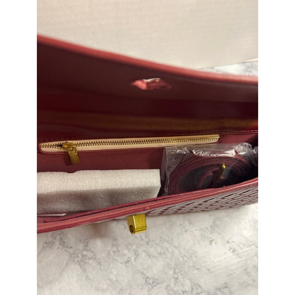 Clutch Bag with Gold Clasp - Picture 8 of 8